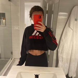 Adidas vintage hoodie